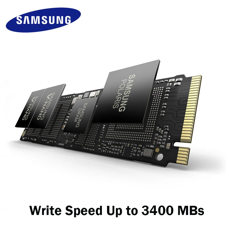 SAMSUNG SSD M.2 2280 NVMe 1 ТБ 970 EVO Внутренний твердотельный диск жесткий диск 500GB 250GB HDD быстрый для ноутбуков настольных ПК PCLe