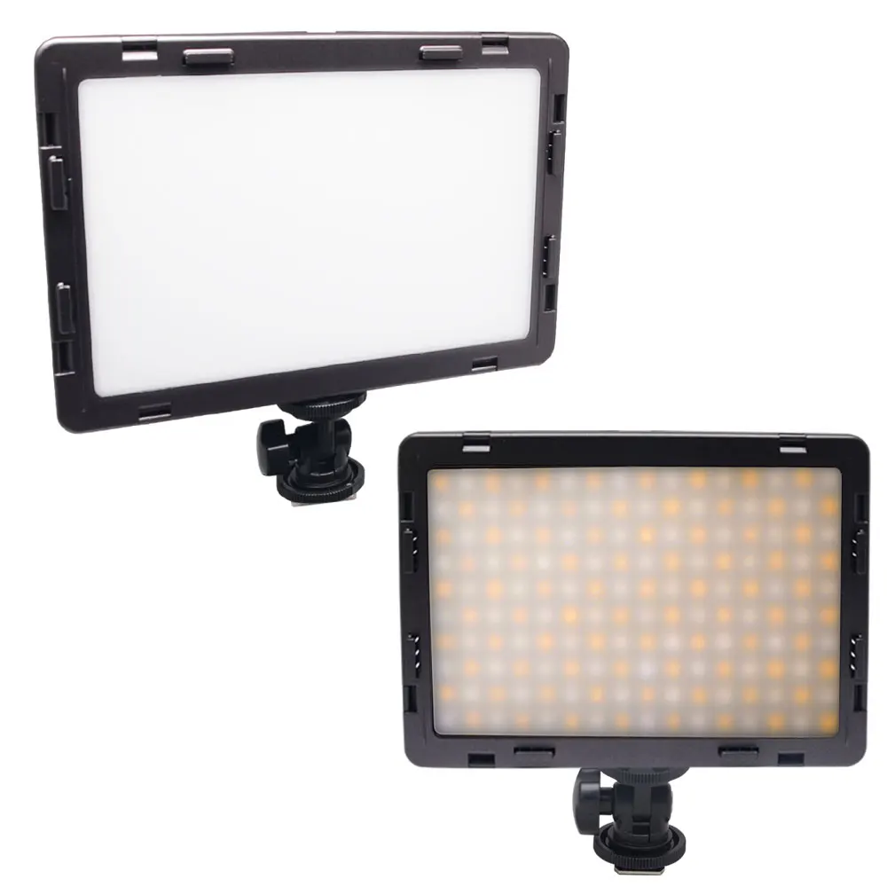 Mcoplus Air-1000B светодиодный видео свет CRI 95 дисплей Bi-color& Dimmable тонкий на камеру для sony Canon Nikon, Panasonic+ NP-F550 батареи