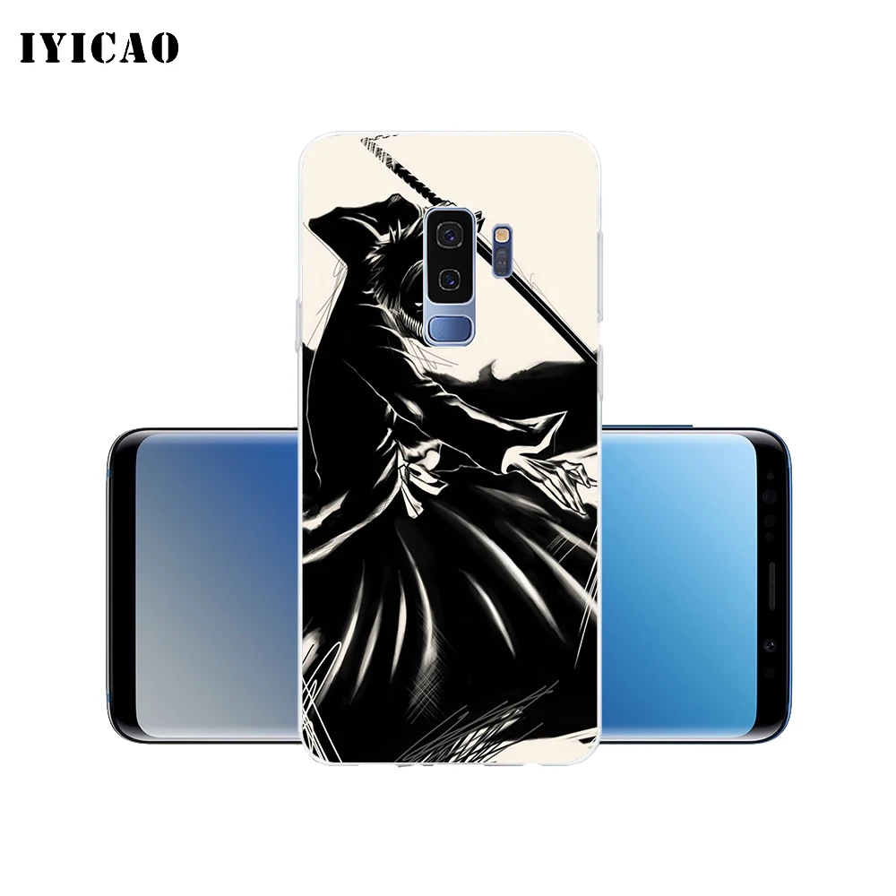 IYICAO Ichigo BLEACH Мягкий силиконовый чехол для телефона Samsung Galaxy S10e S10 S9 S8 Plus S7 Edge TPU