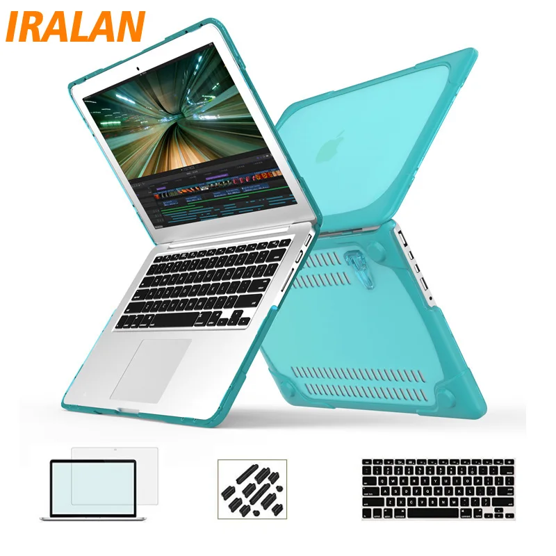 Чехол для ноутбука Apple Macbook Pro 13 чехол Retina пластиковый жесткий Mac book Air 11 12 дюймов