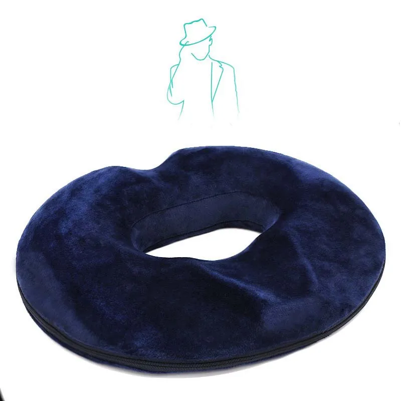 men lint deep blue Подушка для сидения с разницей пола, Ортопедическая подушка для сидения, рельефный дизайн для женщин, дизайн для мужчин, каллипигийская подушка - Цвет: men lint deep blue