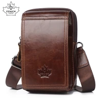 men bags genuine leather waist pack shoulder crossbody bags crossbmessenger bag men shoulder bags phone pouch male zznick
