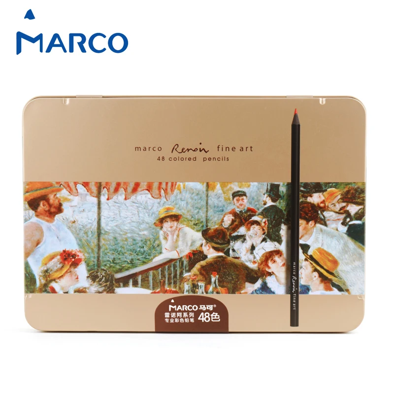 Marco Raffine 36/48 цветов s Профессиональный фотографический цветной карандаш Lapis De Cor