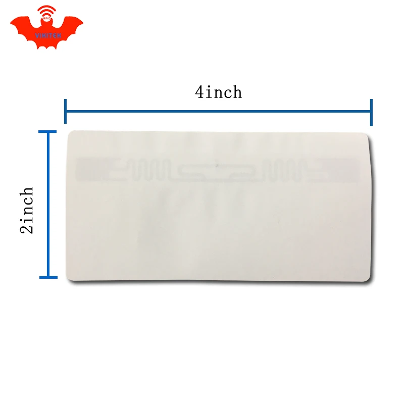 UHF RFID этикетка наклейка Alien 9640 EPC6C PP синтетическая Водонепроницаемая 860-960 МГц 1000
