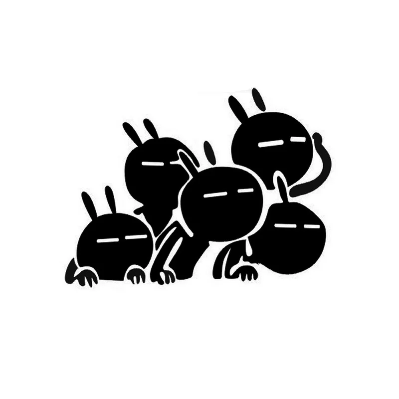 Автомобильный Стайлинг 16*12 см забавные автомобиля Защита от солнца на заднее