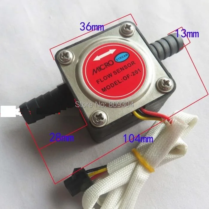 Высококачественный датчик расхода топлива micro hall для дизельного бензина|flow