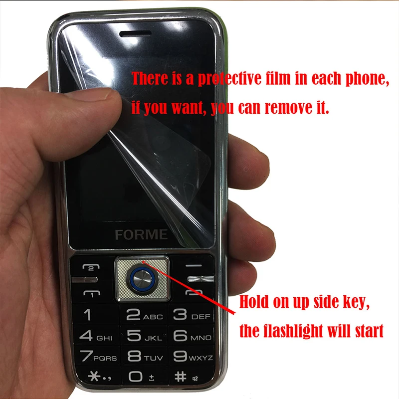 Реальная Водонепроницаемая клавиатура IP67 с большими кнопками английская и