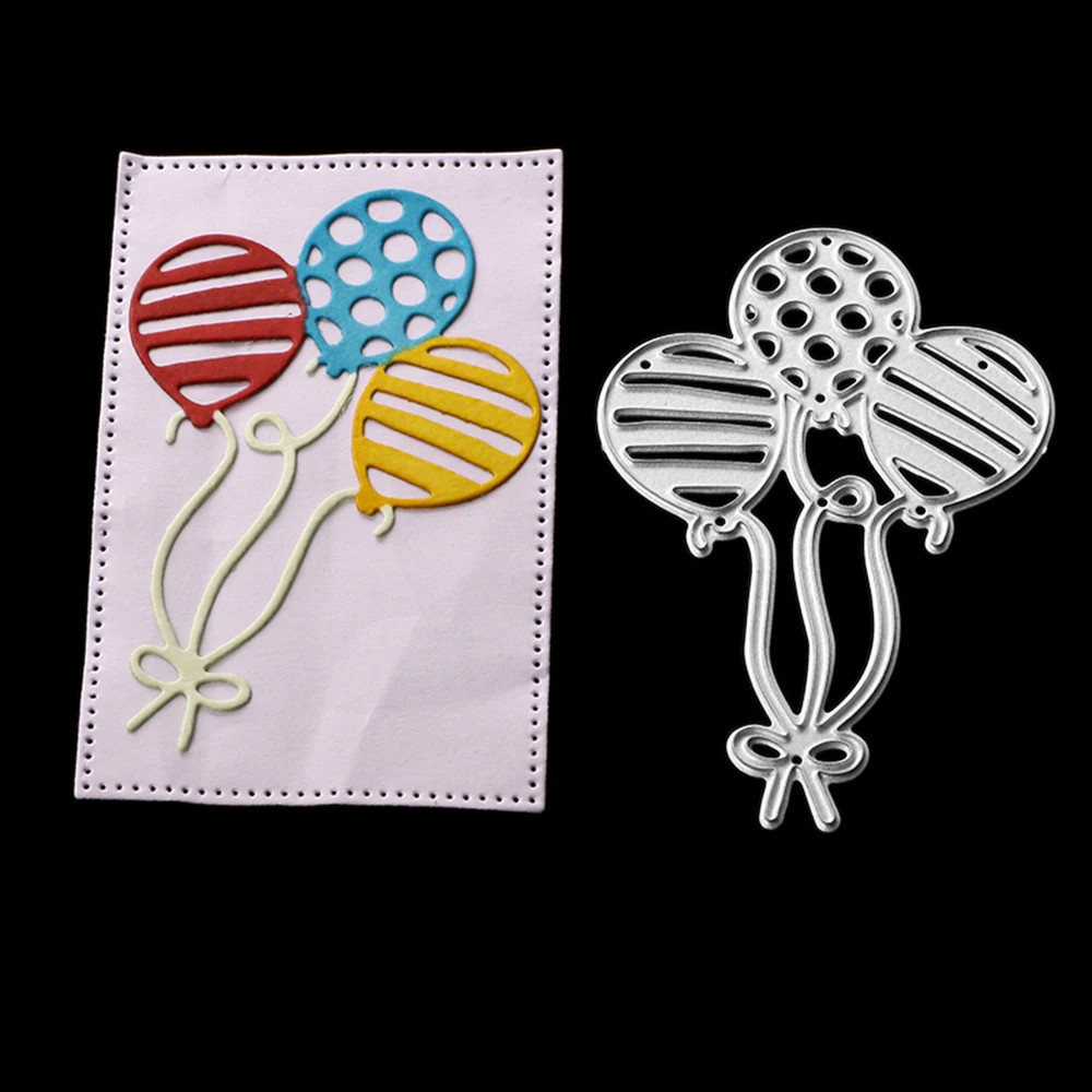 Металлические стальные Вырубные штампы Gowing Craft три шара трафарет для рукоделия