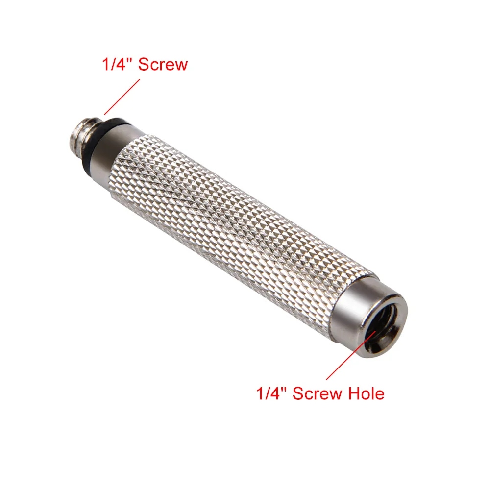 Andoer 1/4 &quotудлиняющий резьбовой винтовой стержень для Ricoh Theta S &amp M15 LG 360 Cam Samsung Gear