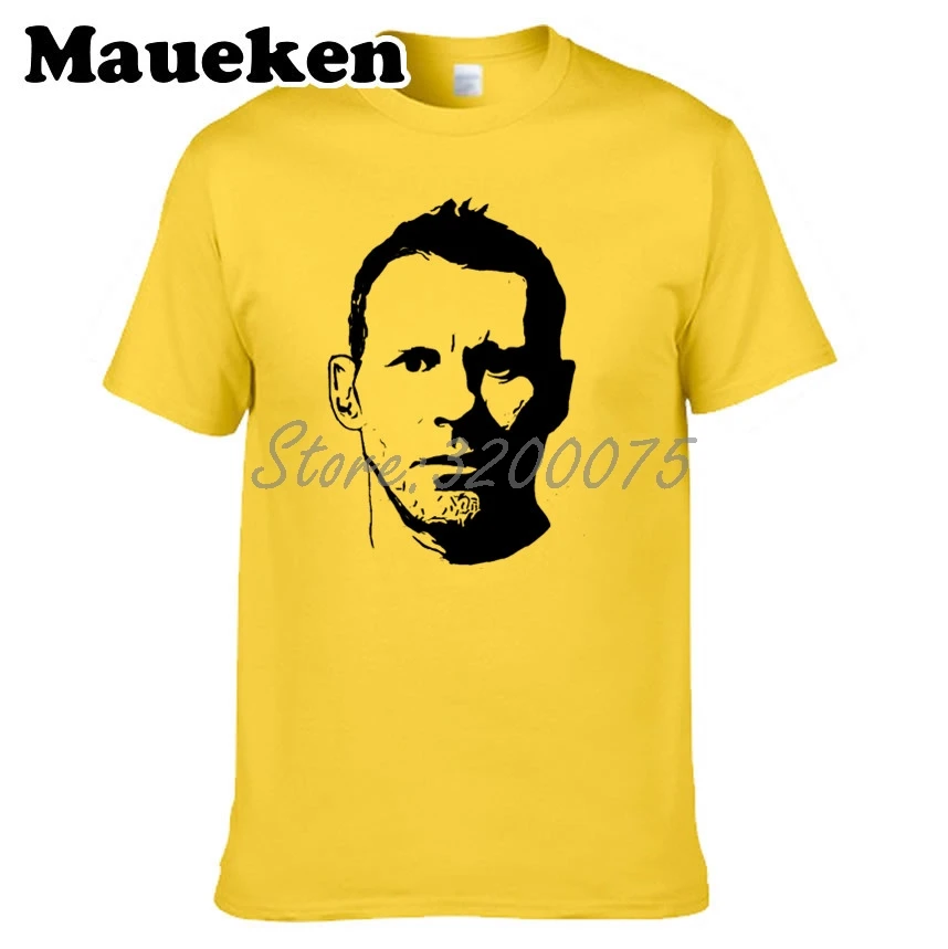 Men Wales Legend 11 Ryan Joseph Giggs T-shirt Tees Manchester Captain Short Sleeve T SHIRT Men's Feats W1121002 | Мужская одежда