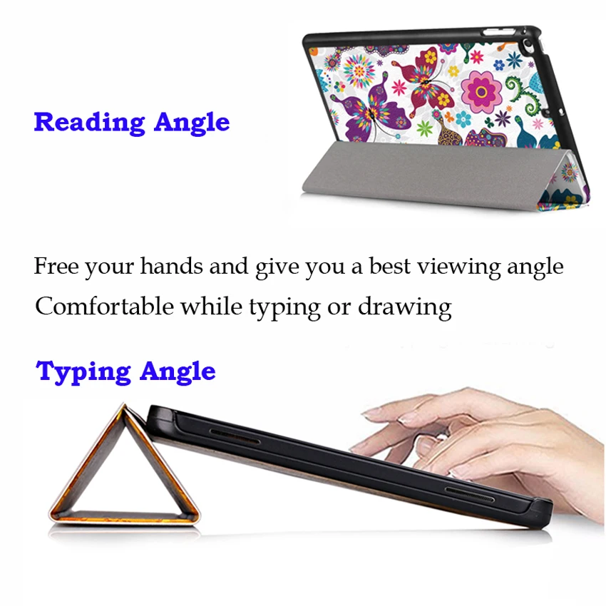 Чехол для iPad Mini 4 5 7 9 &quotпланшет 2019 искусственная кожа Магнит Пробуждение/спящий