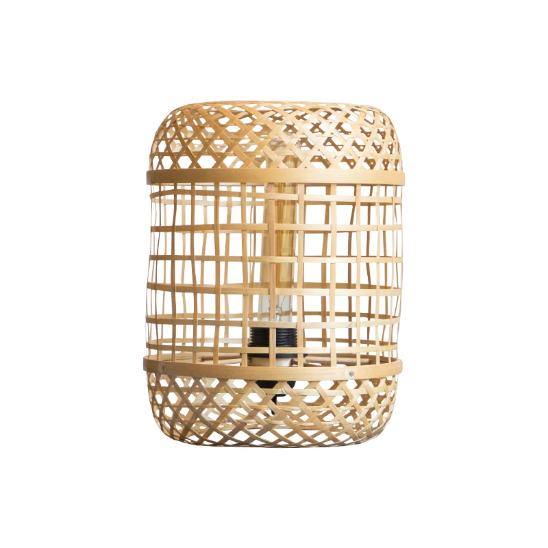 Креативный стол ручной вязки Бамбуковый украшение в гостиной спа