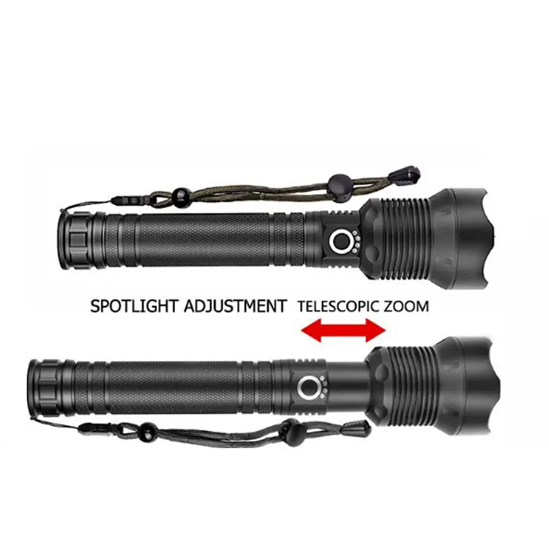 6000 светящийся Ультра-яркий светодиодный фонарик Usb Zoom XML-xhp50 18650 26650 с