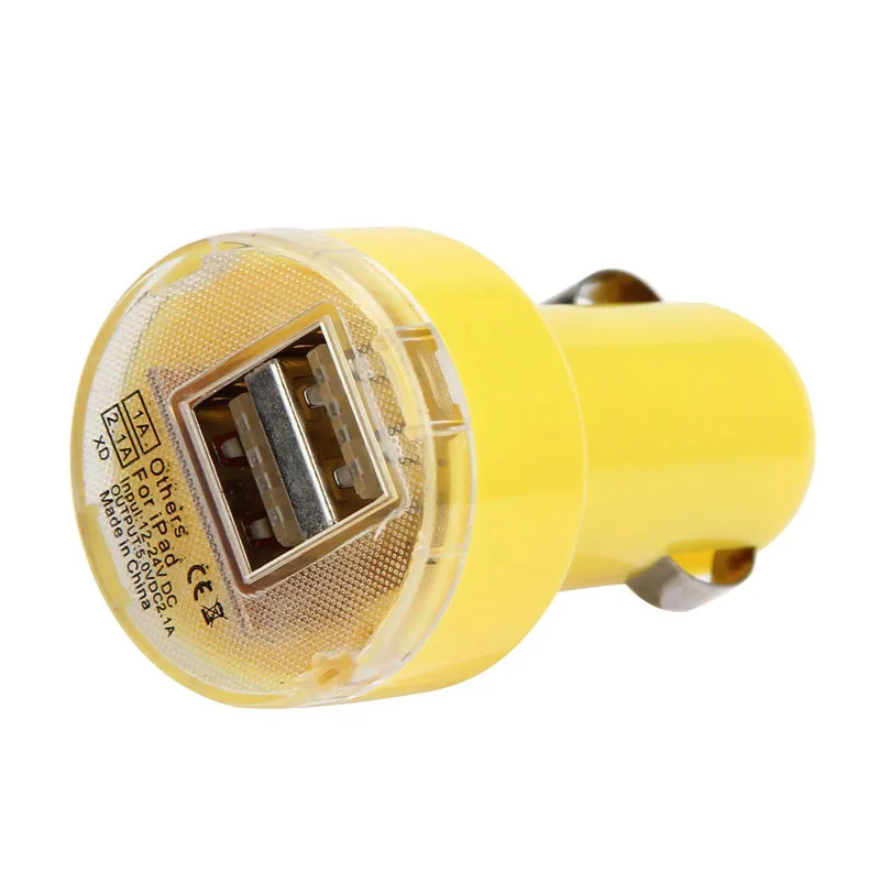 Vovotrade Новый Пуля адаптер Dual USB 2 Порты и разъёмы автомобиля Зарядное устройство