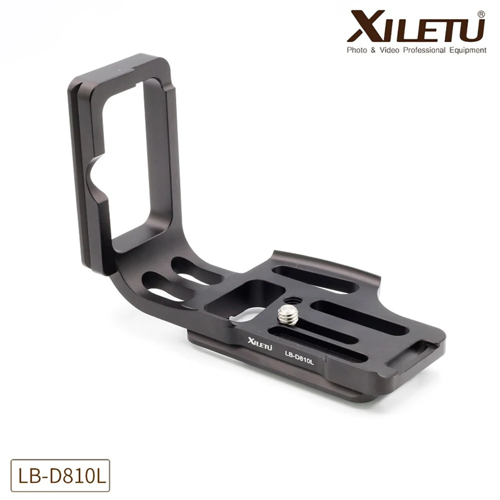 

XILETU LB-D810L Professional L-shaped camera photographic quick release plate for Nikon D800/D800E D810 Arca Standard