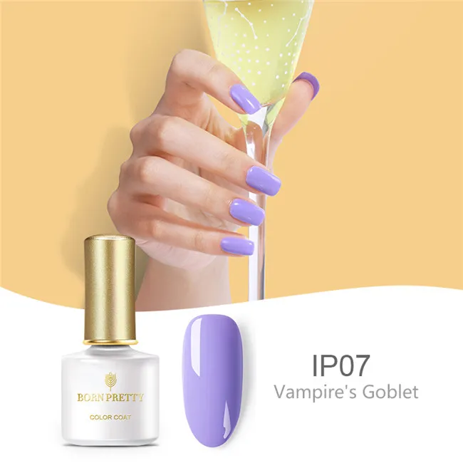 Серия BORN PRETTY Iris фиолетовый УФ-Гель-лак 6 мл чистый цвет ногтей Гель-лак для ногтей отмачиваемый Гель-лак для ногтей - Цвет: Goblet of Vampire