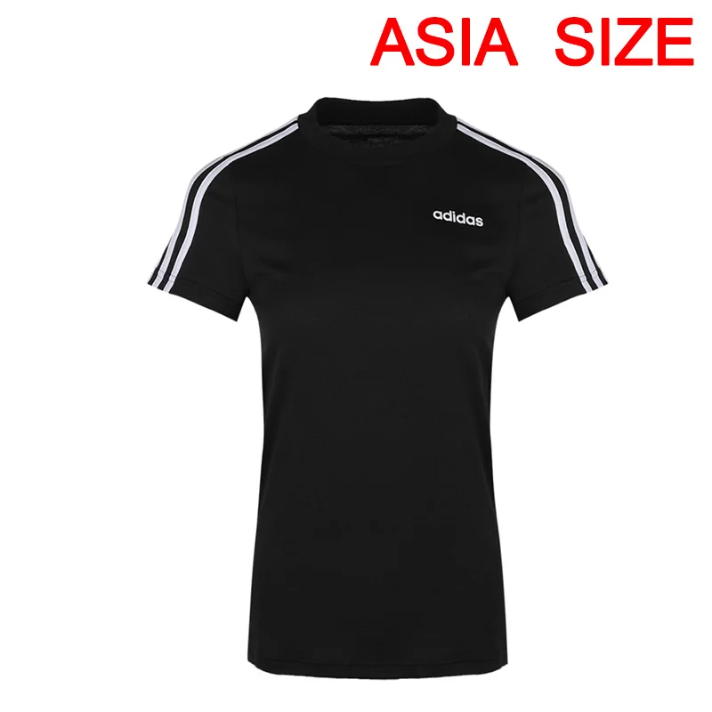 DP2362 Новое поступление Adidas W E 3S футболка зауженного кроя Для женщин футболки с коротким рукавом спортивный костюм - Цвет: DP2362