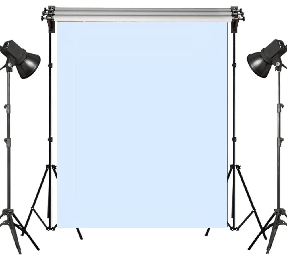 Однотонный светильник синий полиэфирный фон реквизит для фотостудии бесшовный