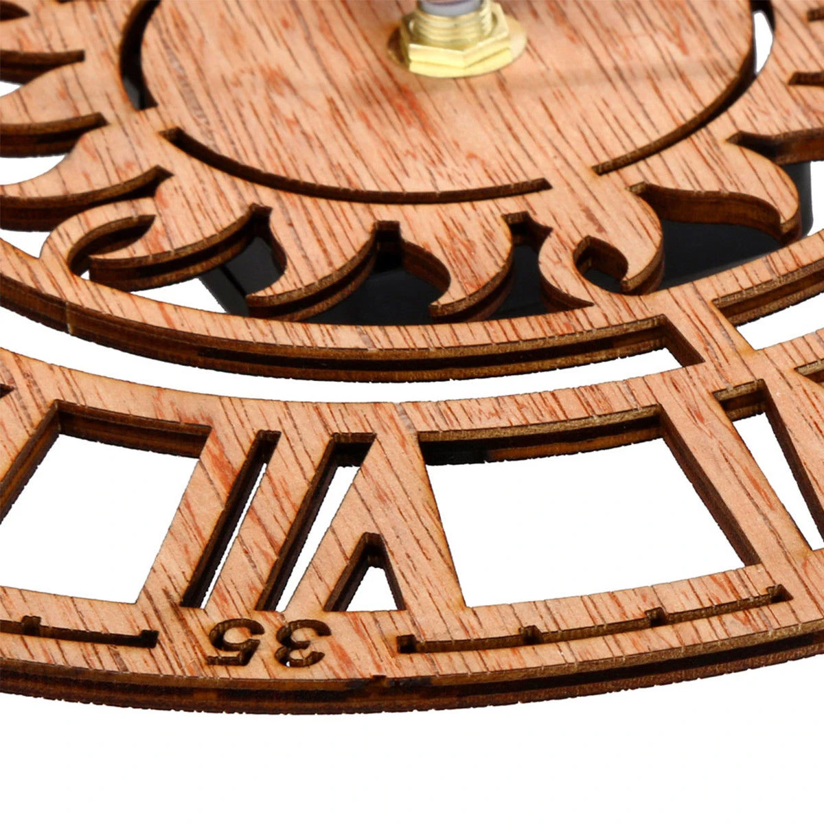 Винтажные деревянные настенные часы sheби-шик рустикальный декор для кухни дома