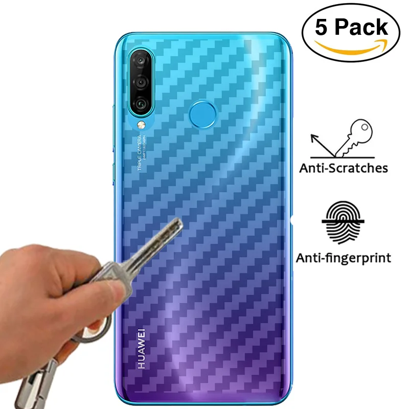Ультратонкий Тонкий прозрачный стикер из углеродного волокна для Huawei Honor 20Pro 20lite