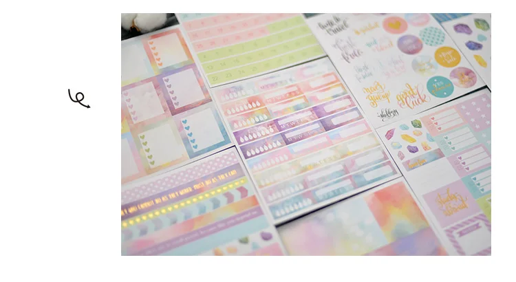 Lovedoki красивый стикер с облаками блокнот планировщик декораций Bullet Journal стикер s японские канцелярские принадлежности Школьные принадлежности