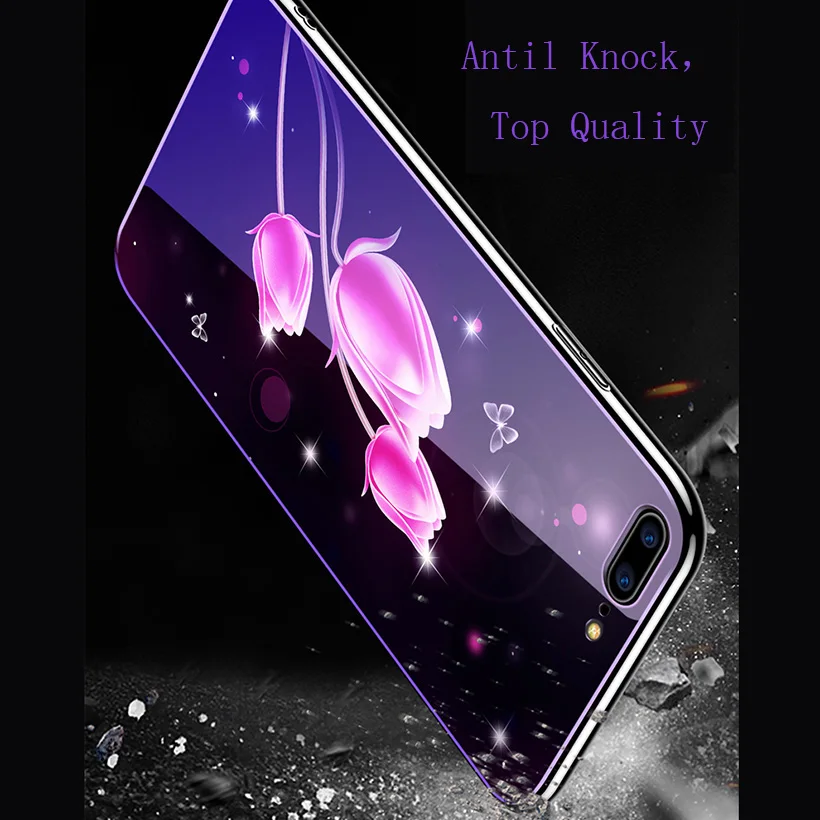Стеклянный чехол для Huawei Y9 Y7 Pro Y6 Prime 2019 2018 P30 P20 Lite Nova 3E 4e 4 3 3i 2s Mate 20 10 20X покрытие |