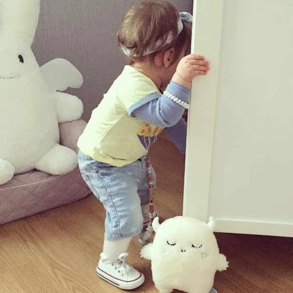 Милая плюшевая игрушка кролик и дьявол мягкая мультяшная Подушка с милыми