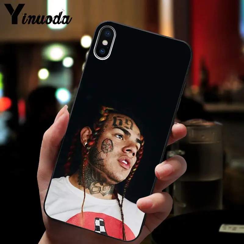 11pro MAX хип-хоп рэппер Tekashi 69 6ix9ine Новинка чехол для телефона Fundas iPhone 8 7 6 6S Plus X XS 5 5S SE XR