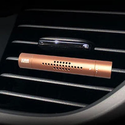 Gold Автомобильный Твердый освежитель воздуха для автомобиля, автомобильный Кондиционер, Вентиляционный Выход, дополнение для выхода воздуха, ароматический зажим, диффузорный магнит - Название цвета: Gold