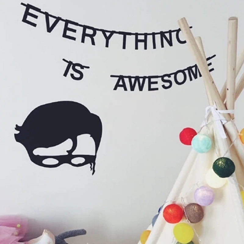 Виниловые настенные наклейки для детской комнаты современный настенный Декор
