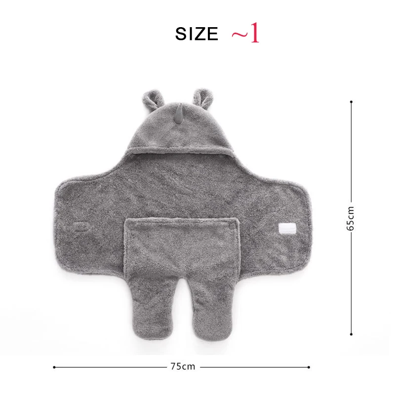 Халат детский зимний теплый с капюшоном на возраст 0-6 месяцев | Мать и ребенок