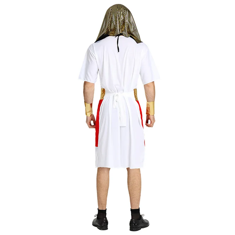 Cool Male Men Egypt Costume Greece God Halloween Purim Role Play Adult Cosplay Carnival Fancy Dress Party Christmas| |