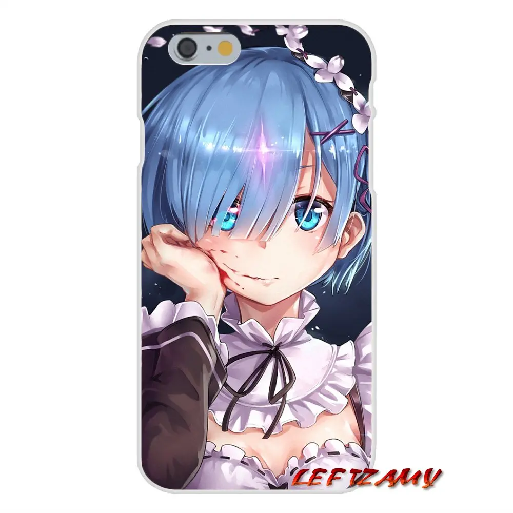 Аниме ReZERO в другом мире для Sony Xperia Z Z1 Z2 Z3 Z4 Z5 compact M2 M4 M5 E3 T3 XA Aqua аксессуары чехлы