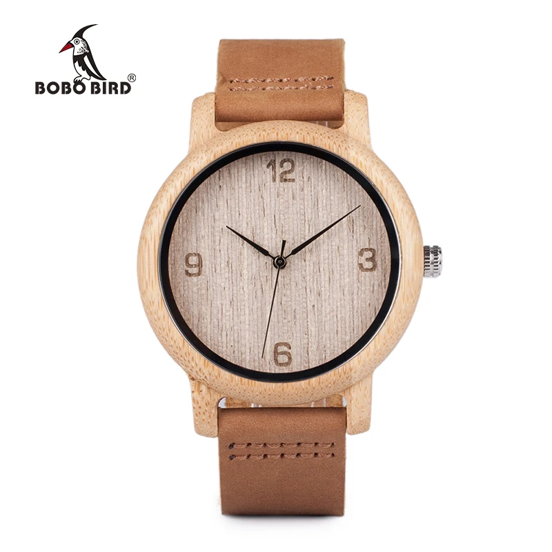 BOBO BIRD relogio masculino античные бамбуковые часы для мужчин и женщин с кожаным ремешком деревянные наручные часы Лидирующий бренд Прямая поставка