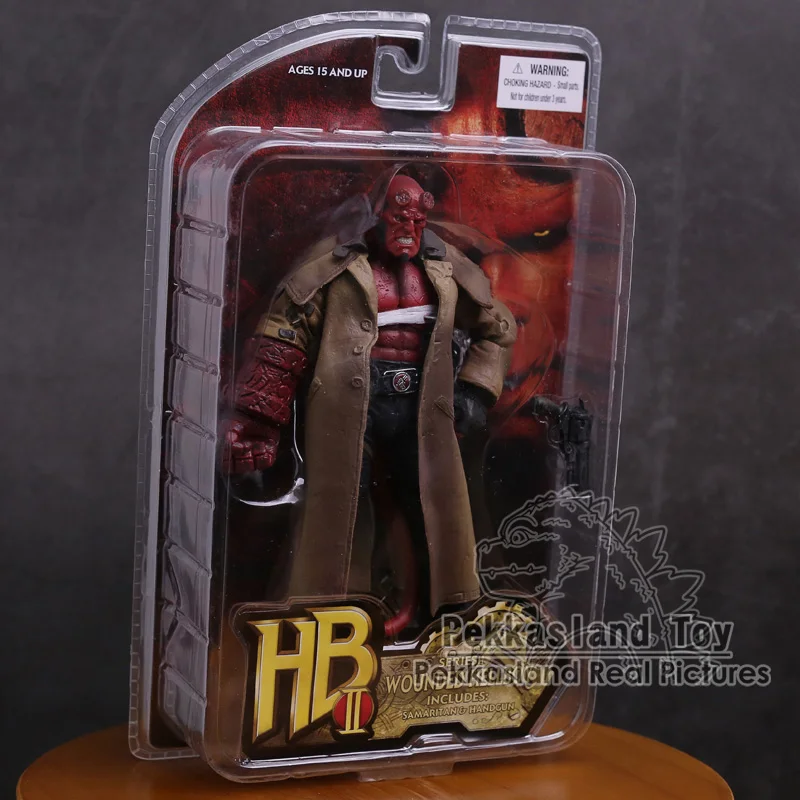 MEZCO Hellboy ПВХ фигурка Коллекционная модель игрушки " 18 см