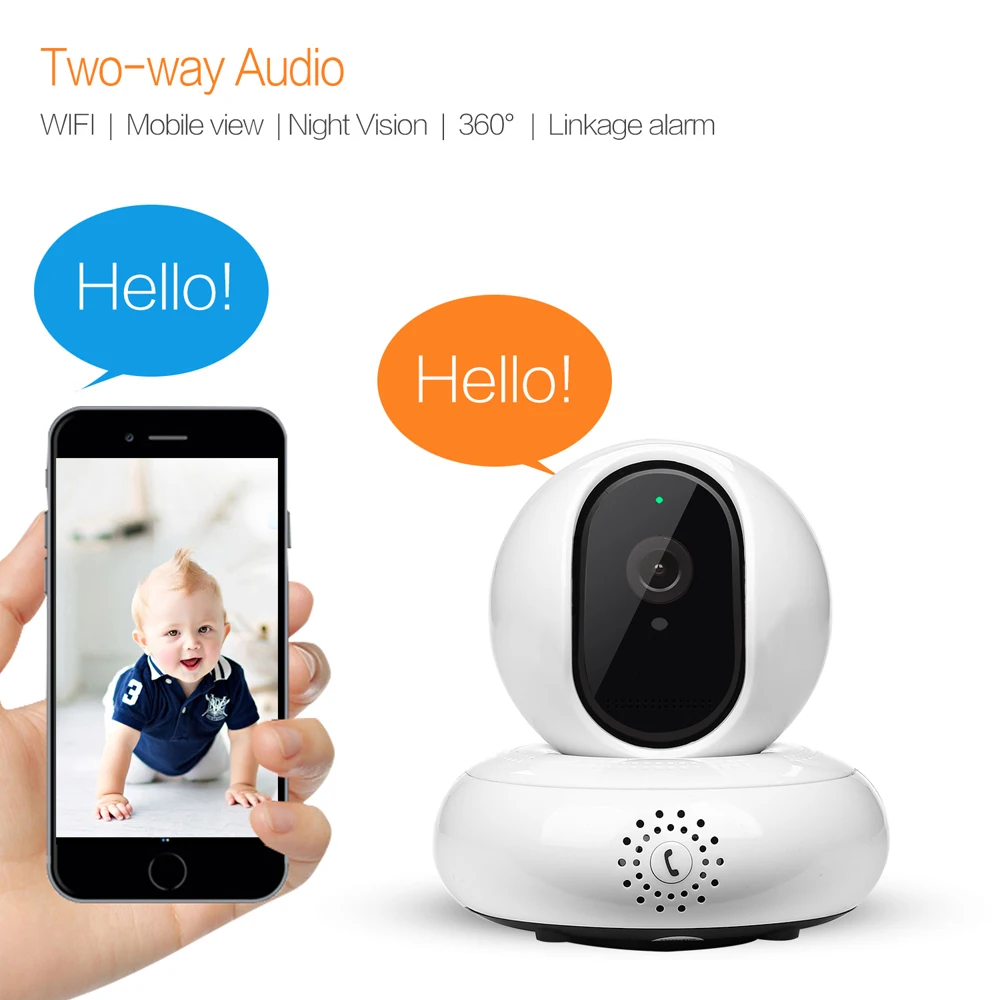 Ip камера HD1080P WIFI CCTV Камеры Наблюдения Беспроводной Детский Монитор