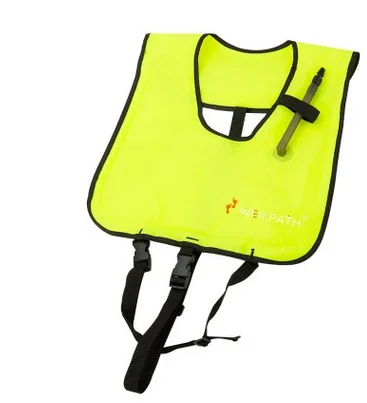 

Inflatable Life Vest Jacket Life-Saving Float Ring Snorkeling Gear Dive Equipment Water Sports Swimming Drifting Surfing Vest
