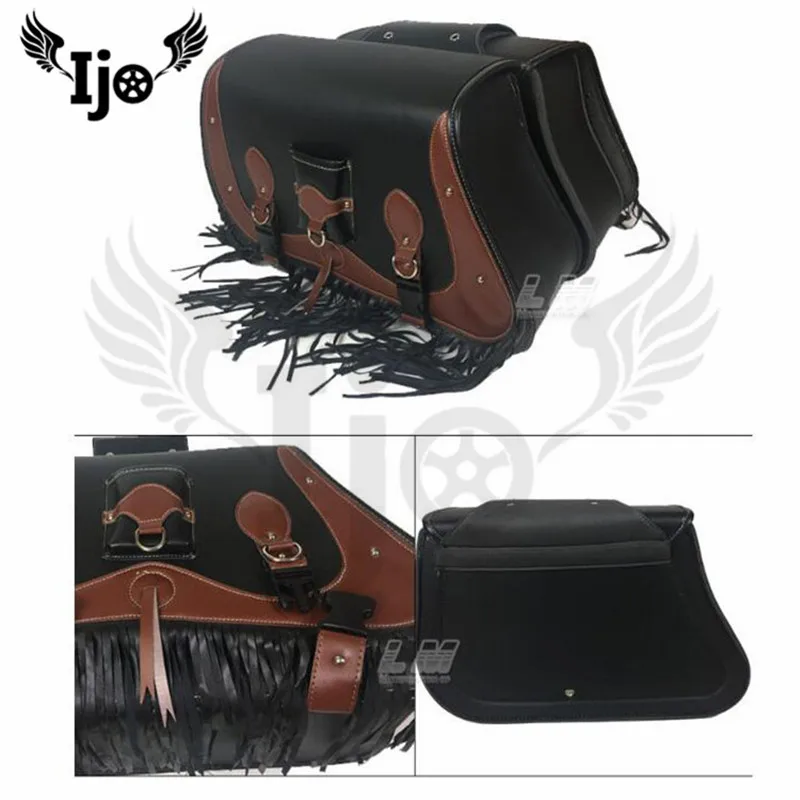 Мотоциклетная седельная сумка maletas для Vespa benelli harley softail mochila moto мотоциклетная на