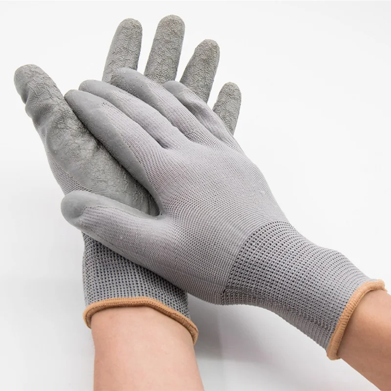 

10 Pairs Nitrile Rubber Working Gloves Waterproof And Wear-resistant Breathable Site Machinery Manufacturing Protective Gloves