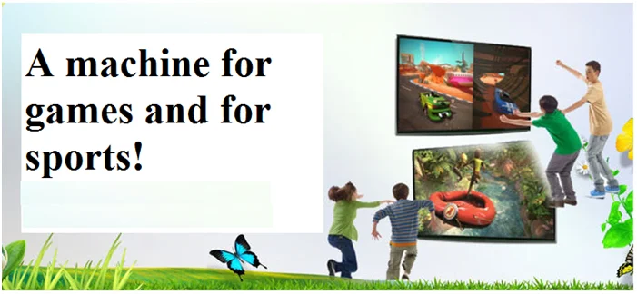 ТВ-приставка с датчиком движения, Игровая приставка Somatic tv, Игровая приставка VR, Игровая приставка для спортивного движения, ТВ, видео игровая приставка