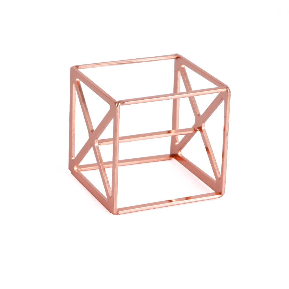 Cube Красивая подставка для макияжа в виде яйца, подставка для макияжа из розового золота с изображением кролика, держатель для пуховки из углеродистой стали, подставка для спонжа, милая модная подставка - Цвет: Cube