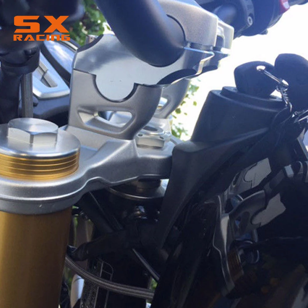 Мотоциклетный Серебристый Зажим для руля зажим BMW R Nine T R9T 2014 2015 2016 2017 2018 |