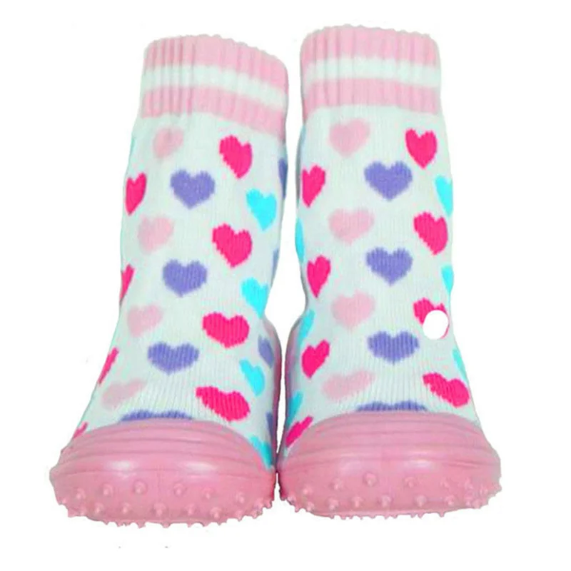 kidadndy Enfant Shoes girl boys Socks With Rubber Soles Kids Soft Bottom Non-Slip Floor Baby Toddler Girl Boy LMY002yd | Детская одежда