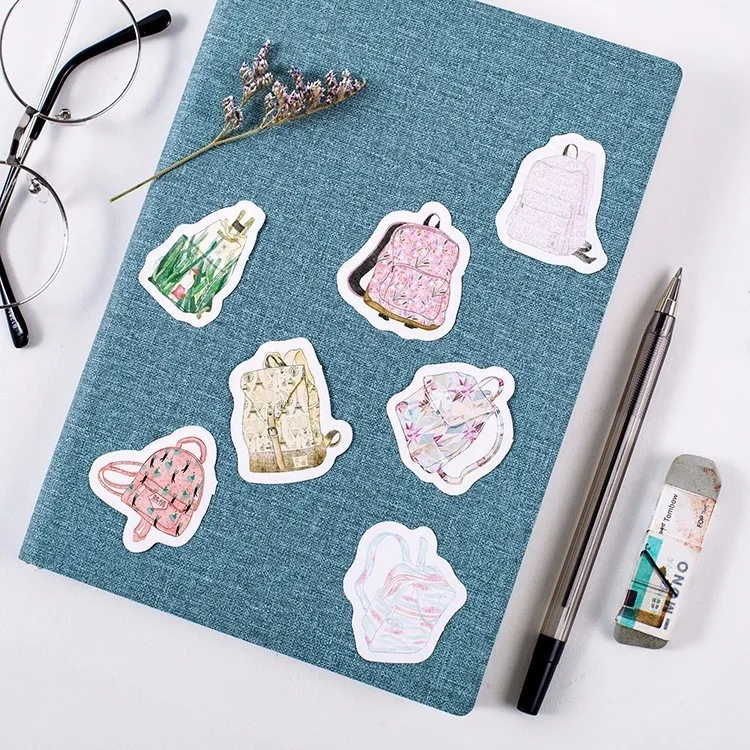 45 шт./кор. Новый Kawaii DIY креативный учебный Жесткий мини бумажный стикер украшение
