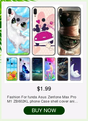 Модный чехол для Asus Zenfone Live ZB501KL, 5,0 дюймов, чехол, мягкий, силиконовый, TPU, etui, чехол для телефона, Капа, funda etui, оболочка, милый