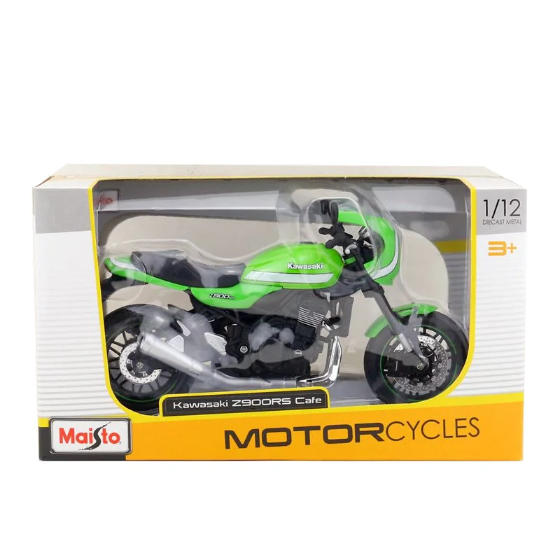 Игрушки Maito 1/12 модели мотоциклов Кавасаки Z900 RS для кафе уличного мотоцикла литья