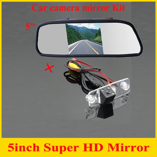 Автомобильное зеркало 5 &quotс ПЗС матрицей HD камера заднего вида для парковки Hyundai