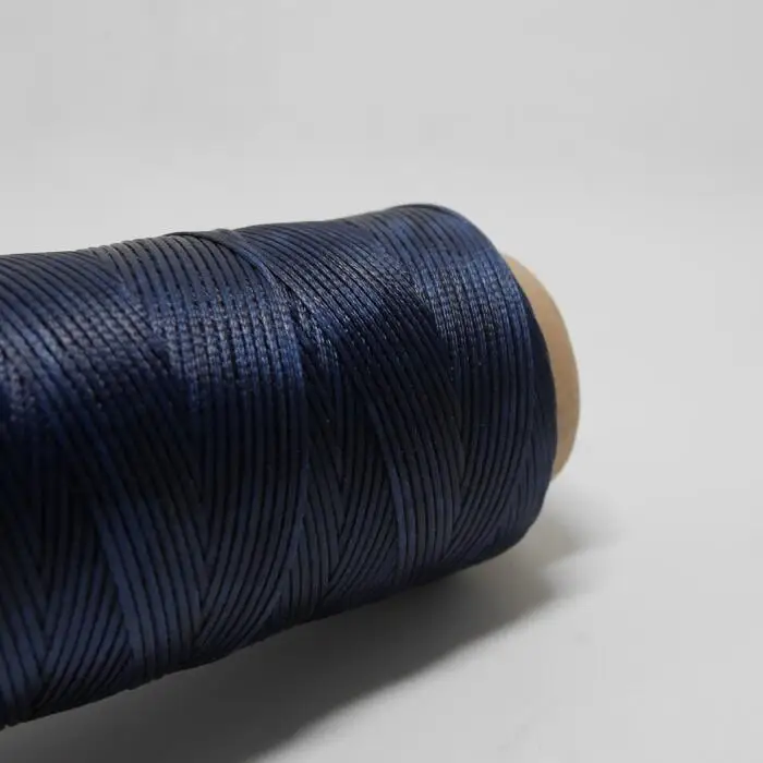 Бесплатная доставка для отличного качества шить кожа 1 2 мм Вощеная нитка из