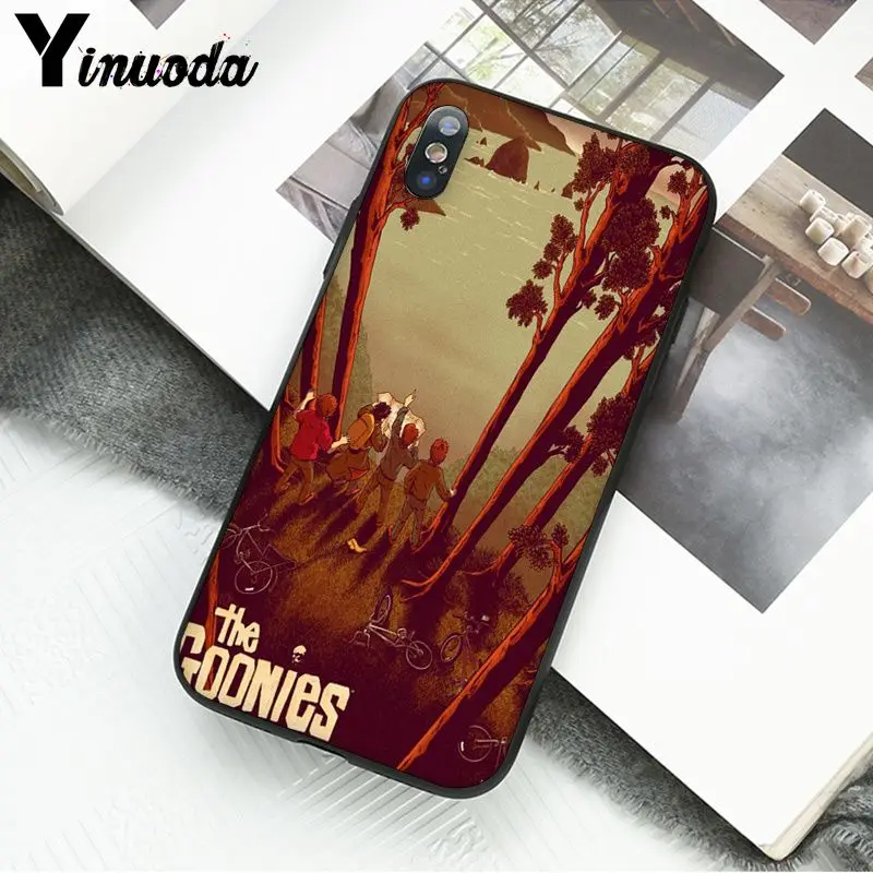 Yinuoda постеры ТПУ мягкий силиконовый черный чехол для телефона Apple iPhone 8 7 6 6S Plus X XS MAX