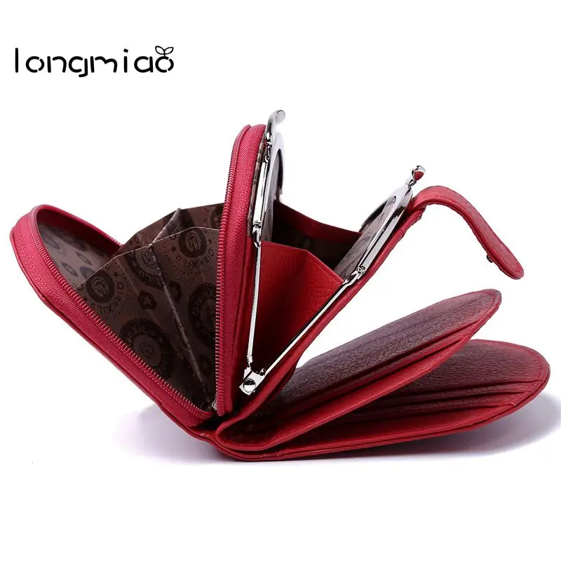 Кошелек longmiao Женский из натуральной воловьей кожи|walet brand|ladies walletladies wallet brands |